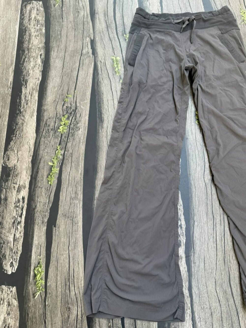 Lululemon Studio Dance Pants Wide Leg Gray Size 4 - Picture 4 of 7
